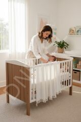 Premium Natural 4 Kat Müslin Bebek Pikesi, 160x220 Battaniye Örtü, Nefes Alan, Doğal Pamuk